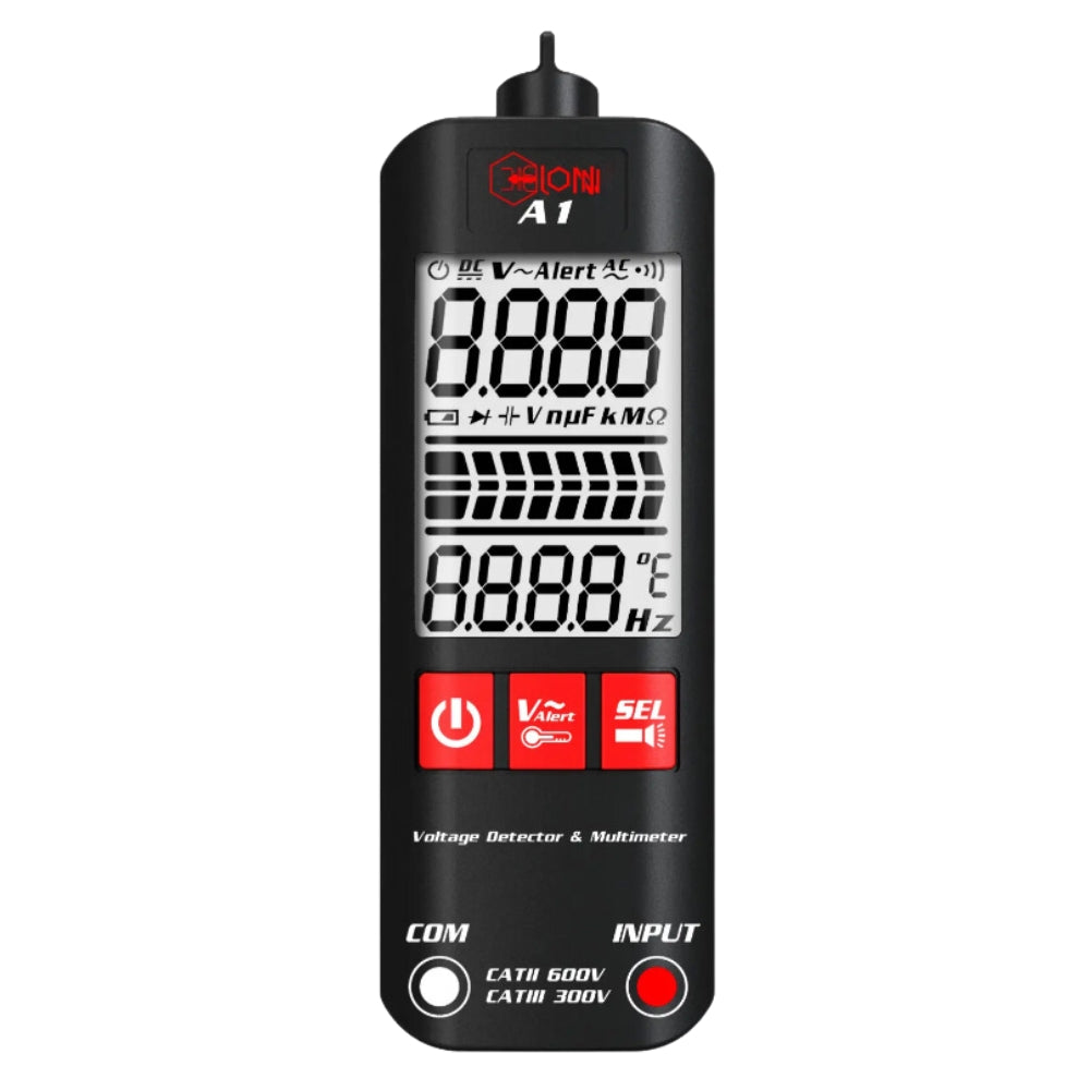 Digital Multimeter Voltmeter Live Wire Detector AC DC